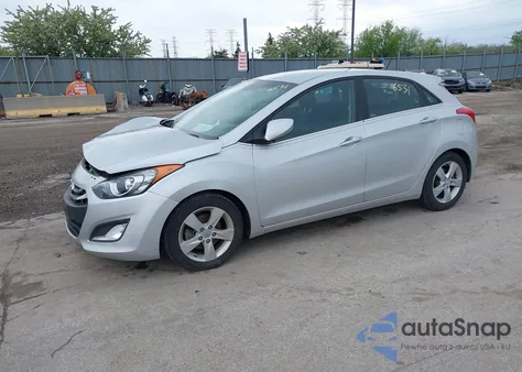 2014 Hyundai Elantra Gt z USA, uszkodzony, nr VIN KMHD35LHXEU170157
